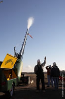 Punkin Chunkin launch. Photo by W. Bartholomew